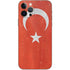 Turkish Flag Distressed iPhone 12 Pro Skin